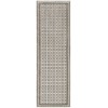 Nourison Home Nordic Ivory Grey NRC03 2 ft. X 6 ft. Rectangle Rug