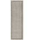 Nourison Home Nordic Ivory Grey NRC03 2 ft. X 6 ft. Rectangle Rug