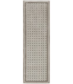 Nourison Home Nordic Ivory Grey NRC03 2 ft. X 6 ft. Rectangle Rug