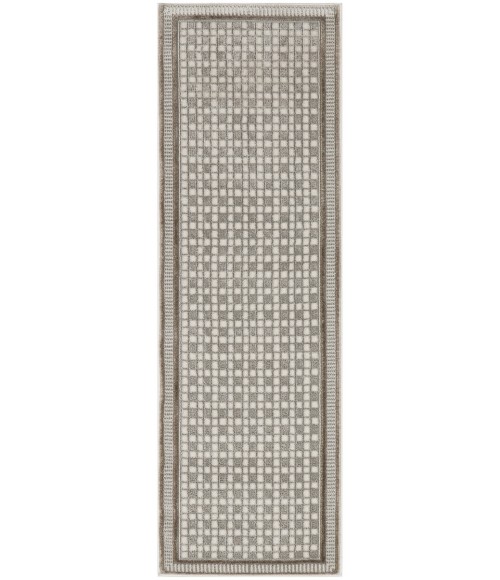 Nourison Home Nordic Ivory Grey NRC03 2 ft. X 6 ft. Rectangle Rug