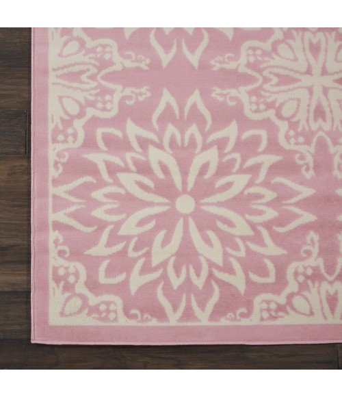 Nourison Jubilant Area Rug JUB06-Ivory/Pink