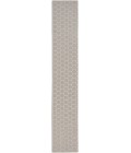 Nourison Reversible Indoor Outdoor Grey RVB01 2 ft. 2 in. X 12 ft. Rect. Rug