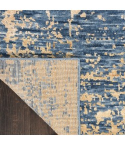 Nourison Home Luna LUN01 Dark Blue Mocha 7 ft. 9 in. X 9 ft. 9 in. Area Rug