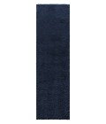 Nourison Malibu Shag Runner Area Rug MSG01-Navy