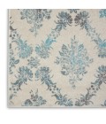 Nourison Tranquil Area Rug TRA09-Ivory/Turquoise