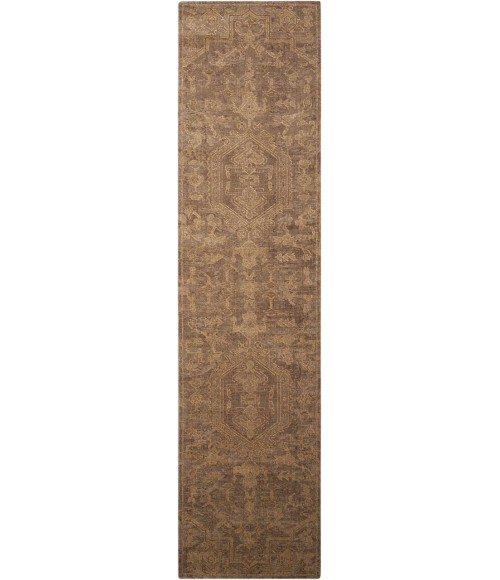Nourison Silken Allure Runner Area Rug SLK15-Taupe