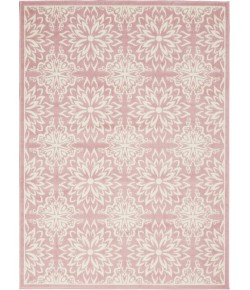 Nourison Home Jubilant JUB06 Ivory Pink 6 ft. X 9 ft. Area Rug