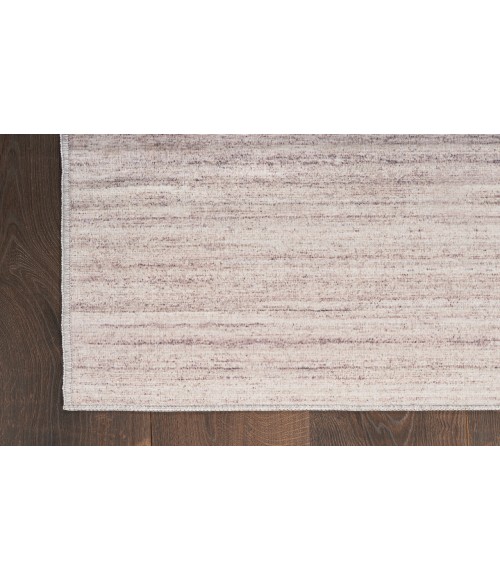 Nourison Washable Essentials Ivory Mocha WAE01 6 ft. X 9 ft. Rectangle Rug