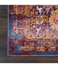 Nourison Vintage Kashan Runner Area Rug VKA03-Red/Multicolor