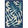 Nourison Aloha - Alh18 Navy Area Rug 2 ft. 8 X 4 ft. Rectangle