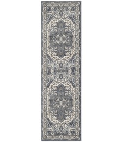 Nourison Concerto Navy Ivory CNC18 2 ft. 2 in. X 7 ft. 6 Rect. Rug