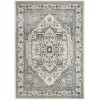 Nourison Quarry Ivory Navy QUA18 6 ft. X 9 ft. Rect. Rug