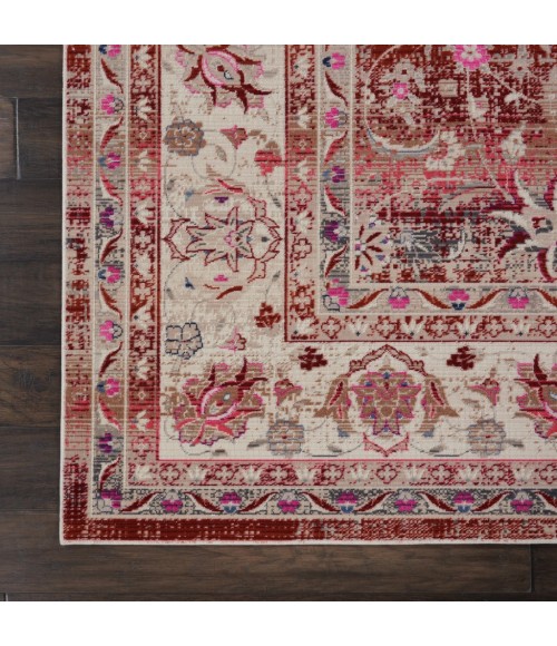 Nourison Vintage Kashan Area Rug VKA01-Red