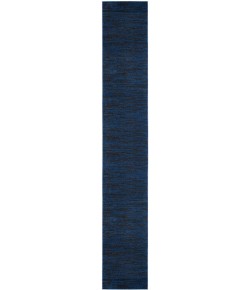 Nourison Essentials - Nre01 Midnight Blue Area Rug 2 ft. 2 in. X 20 ft. Runner