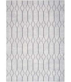 Nourison Home New Concept Washable - Sr107 Ivory Grey Area Rug 6 ft. X 9 ft. Rectangle