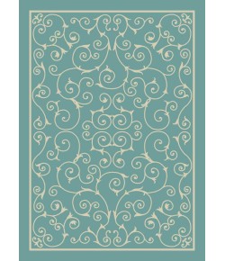 Nourison Home & Garden - Rs019 Light Blue Area Rug 10 ft. X 13 ft. Rectangle