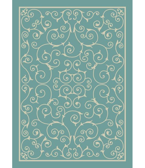 Nourison Home & Garden Area Rug RS019 Light Blue 10' x 13'