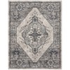 Nourison Home American Manor AMR02 Grey 7 ft. 10 in. X 9 ft. 10 in. Area Rug