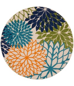 Nourison Aloha - Alh05 Multicolor Area Rug 10 ft. X Round