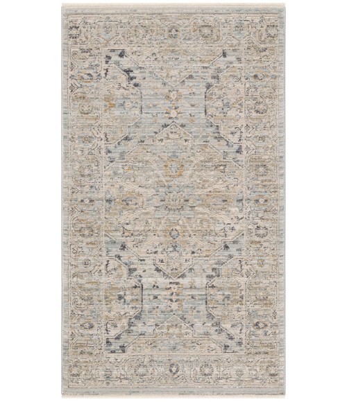 Nourison Lynx Light Blue LNX07 3 ft. X 5 ft. Rect. Rug