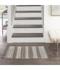 Nourison Asilah Area Rug ASI02 Mocha/Ivory 2'3" x 4'5"