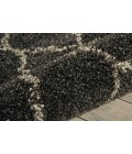 Nourison Amore Round Area Rug AMOR2-Charcoal