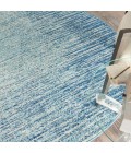 Nourison Passion Area Rug PSN09-Navy/Light Blue