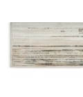 Nourison Serenity Home Ivory Beige SRH03 2 ft. 2 in. X 7 ft. 6 in. Rectangle Rug