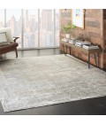 Nourison STARRY NIGHTS Area Rug Nourison Starry Nights Area Rug STN03-Silver/Cream