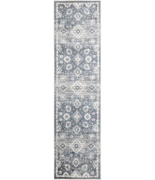 Nourison Astra Machine Washable Denim ASW19 2 ft. 2 in. X 8 ft. Rect. Rug