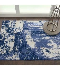 Nourison Home Twilight TWI24 Blue Ivory 2 ft. X 3 ft. Area Rug