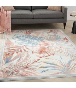 Nourison Home Seaside SDS01 Multicolor 5 ft. 3 in. X 7 ft. 3 in. Area Rug