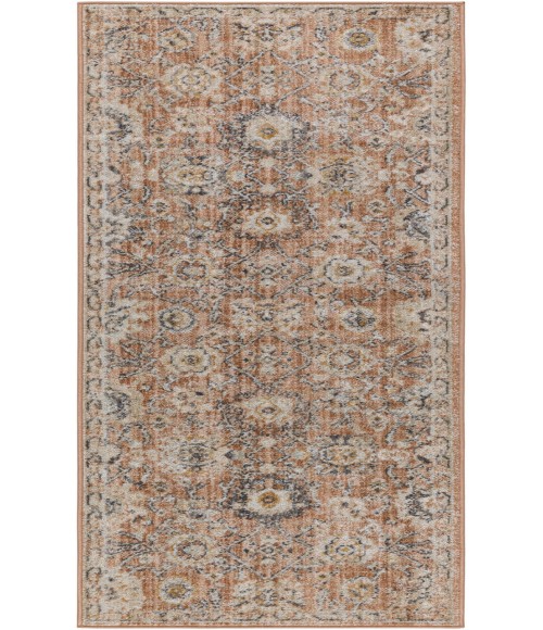 Nourison Oushak Home Rust OUS01 2 ft. 3 in. X 7 ft. 6 in. Rectangle Rug