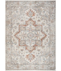 Nourison Astra Washables - Asw12 Grey Multicolor Area Rug 6 ft. 7 in. X 9 ft. Rectangle