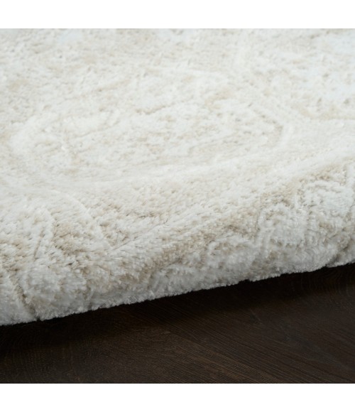 Nourison Dekor Ivory Beige DEK01 7 ft. 10 in. X 9 ft. 10 in. Rect. Rug