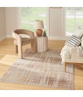 Nourison Home Washable Decor Beige Peach WSD07 5 ft. 3 in. X 7 ft. Rectangle Rug