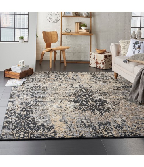 Nourison Majestic Area Rug MST01-Black