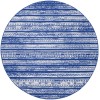 Nourison Whimsicle - Whs16 Navy Ivory Area Rug 8 ft. X Round