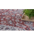 Nicole Curtis Machine Washable Series 1 Brick Ivory SR104 4 ft. X 6 ft. Rectangle Rug