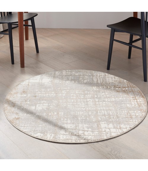 Calvin Klein Rush Area Rug CK950 Ivory/Taupe