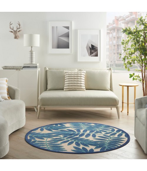 Nourison Aloha Area Rug ALH18-Navy