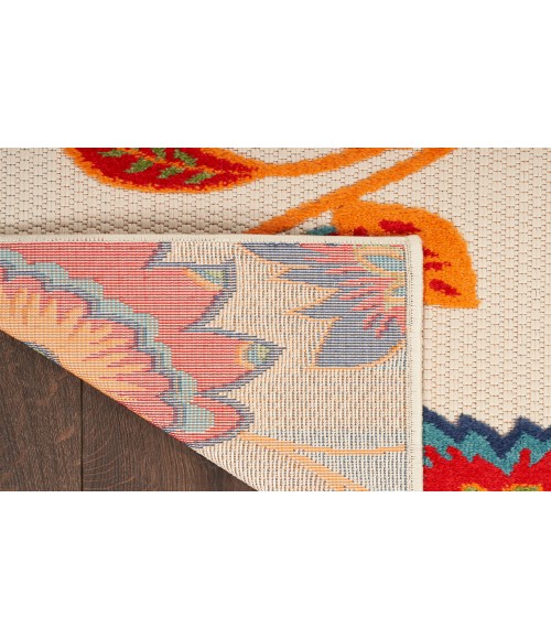 Nourison Aloha Multicolor ALH31 2 ft. X 6 ft. Rectangle Rug