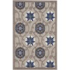 Nourison Aloha - Alh19 Grey Blue Area Rug 2 ft. 8 X 4 ft. Rectangle