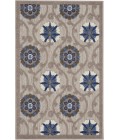 Nourison Aloha Area Rug ALH19-Grey/Blue