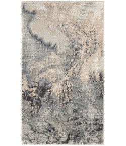 Nourison Maxell - Mae08 Grey Area Rug 3 ft. 10 X 5 ft. 10 Rectangle