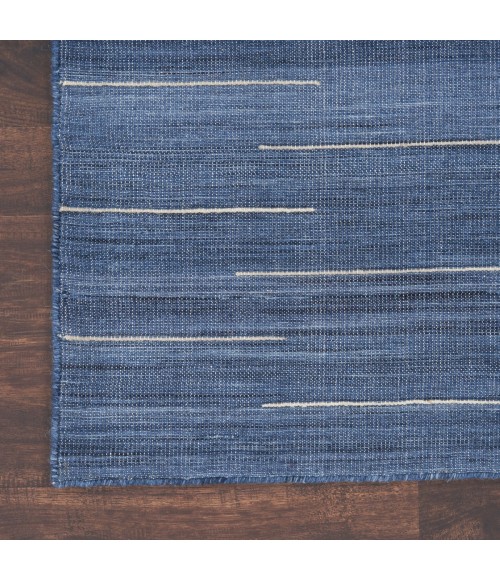 Nourison Interweave Navy IWV01 2 ft. X 3 ft. Rect. Rug