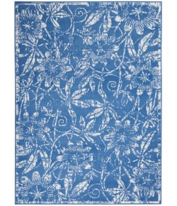 Nourison Whimsicle - Whs05 Blue Area Rug 5 ft. X 7 ft. Rectangle