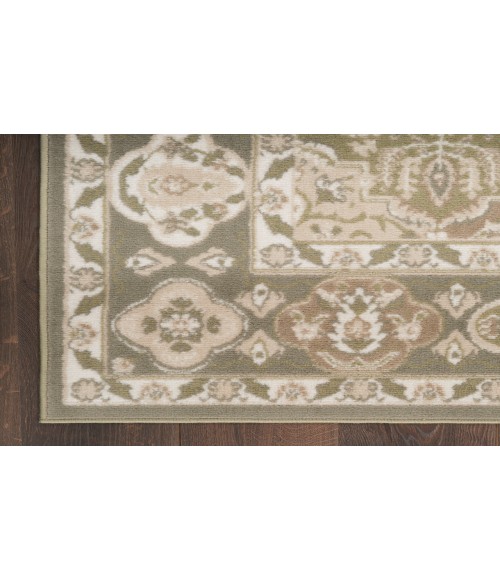 Nourison Grafix Green GRF31 2 ft. 3 in. X 7 ft. 6 in. Rectangle Rug