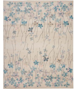 Nourison Tranquil(Traql) - Tra04 Ivory Area Rug 8 ft. 10 X 11 ft. 10 Rectangle