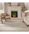 Nourison Vail Ivory Grey Teal VAI04 7 ft. 9 in. X 9 ft. 9 in. Rect. Rug